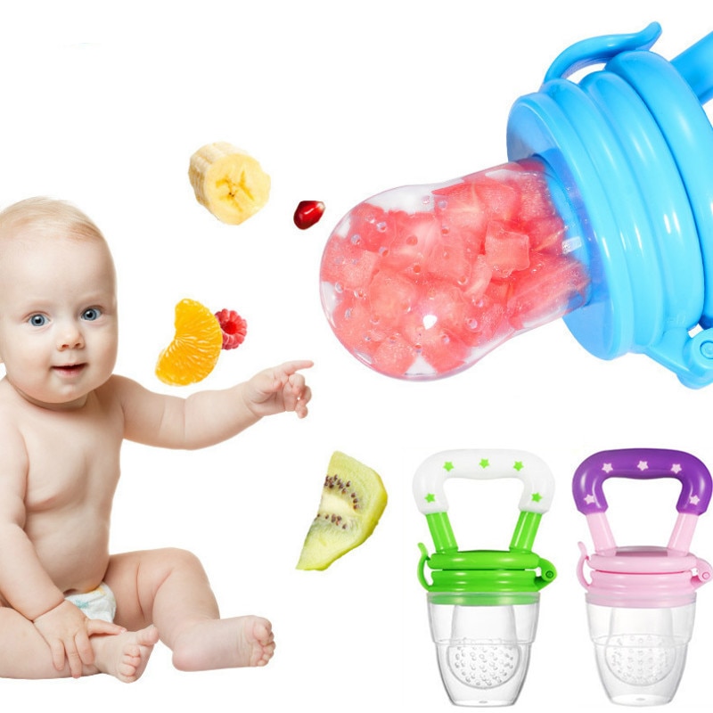 Fruit Teether Silicone Baby Pacifier